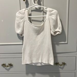 Youth puff sleeve top
